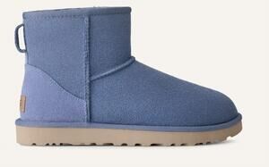 NEW UGG women's classic mini ii booties in stormy blue